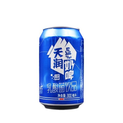 新疆特产天润奶啤300mlx6罐 乳酸菌饮品发酵风味非啤酒24年3月产