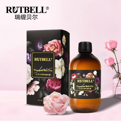 RUTBELL大马士革玫瑰纯露花瓣爽肤水湿敷水旗舰店官网 正品玫瑰水